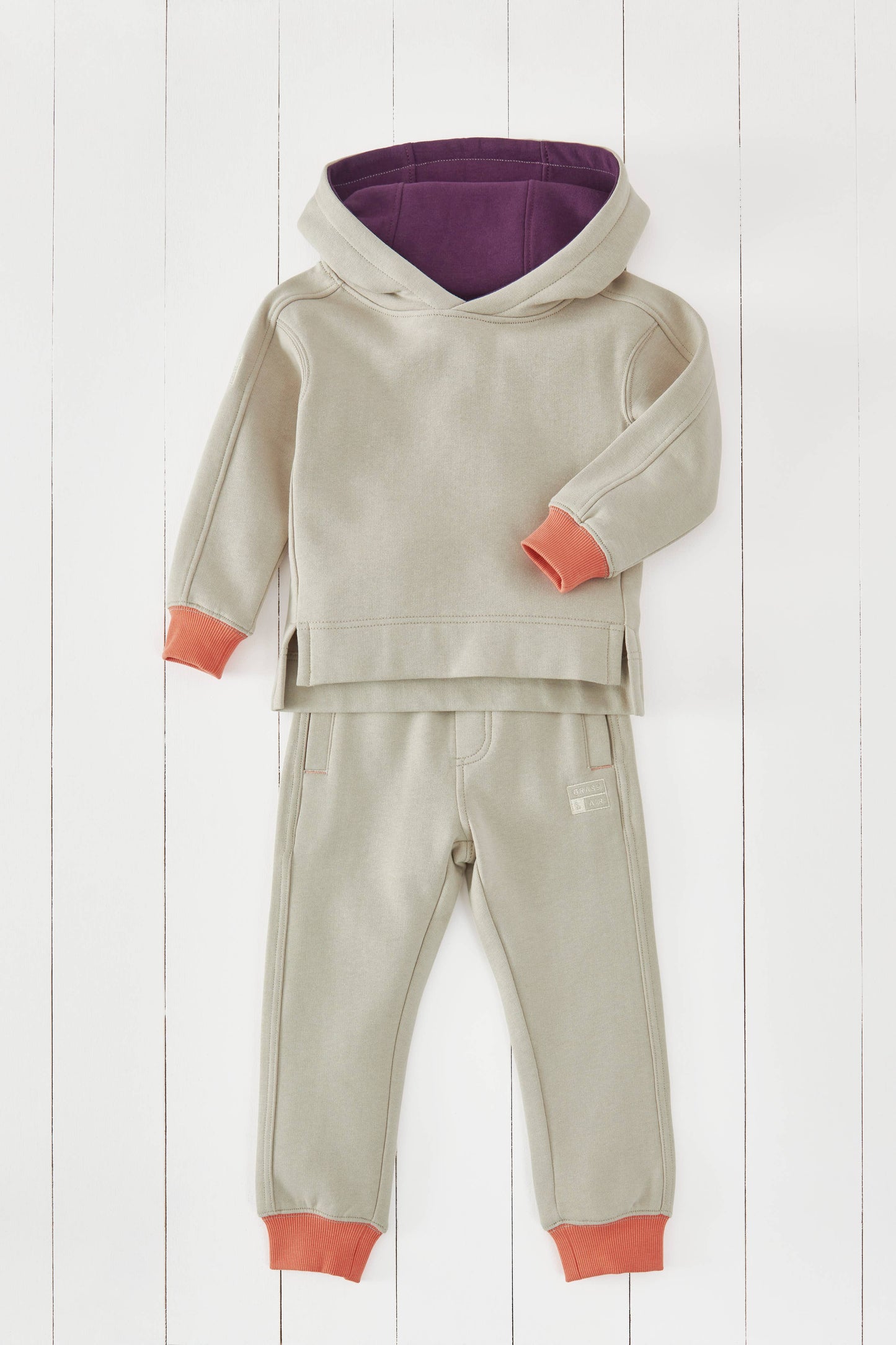 Geothermal Grey Kids Hoodie