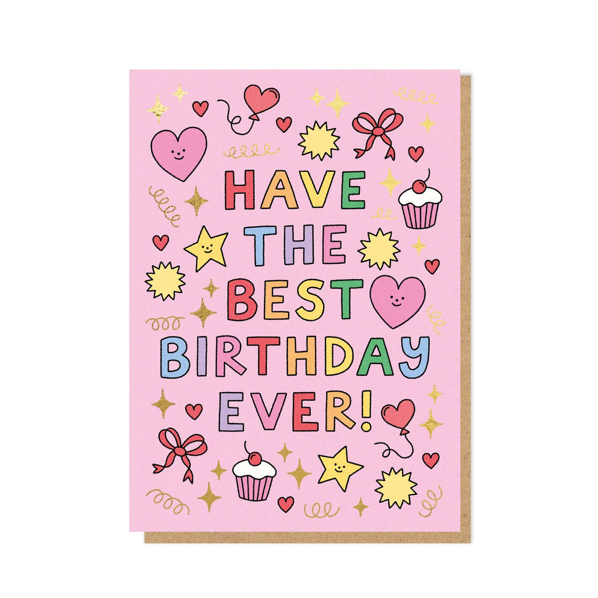 Best Birthday Ever Card | Birthday Card | Luxury Foil Card