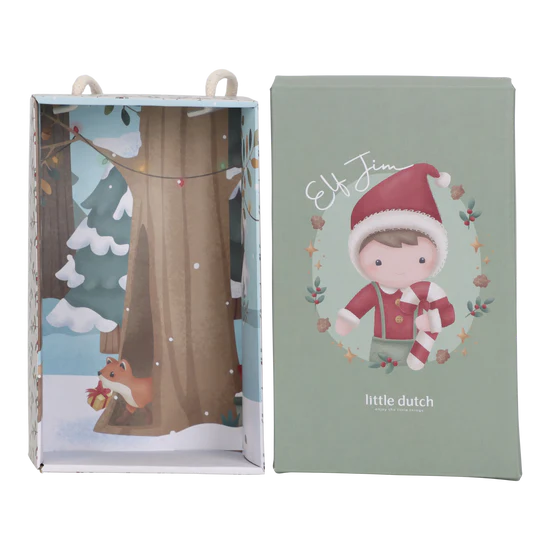 Christmas doll Jim - 35cm