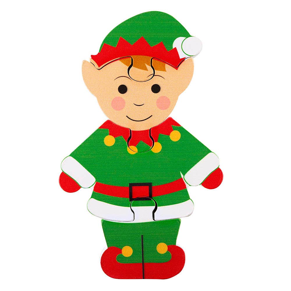 NEW! Elf Wooden Puzzle