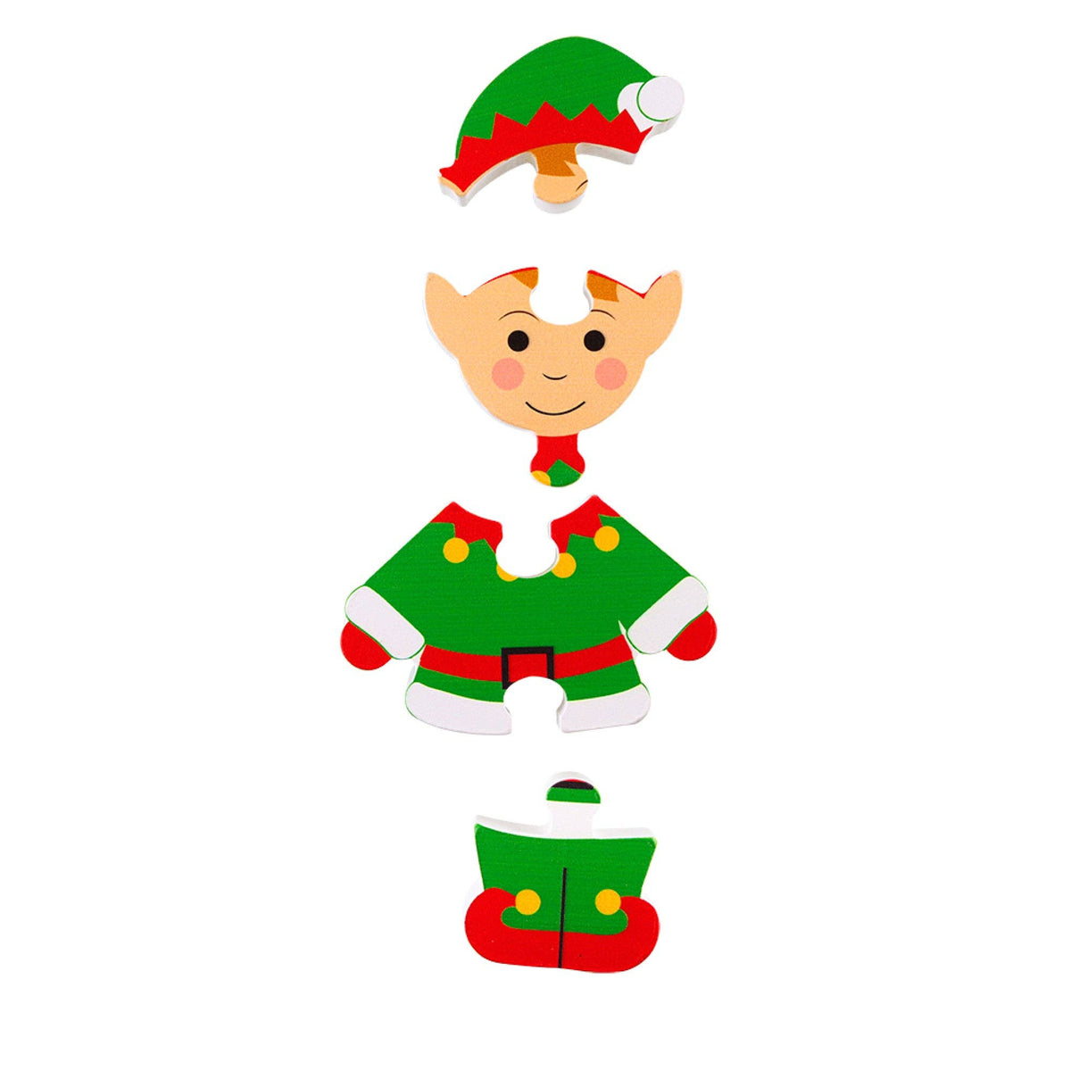 NEW! Elf Wooden Puzzle