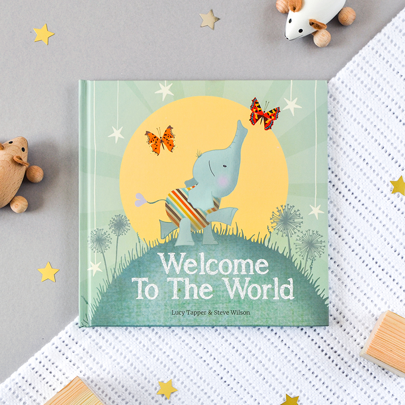 Welcome to the World - Hardback New Baby Arrival Book