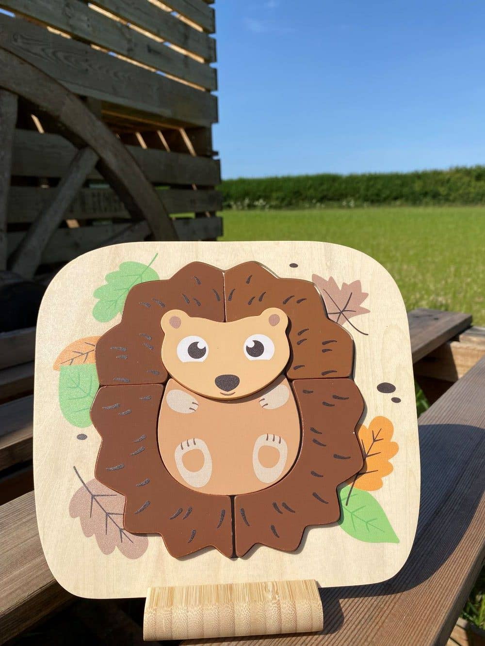 JUMINI Woodland Hedgehog Raised Puzzle