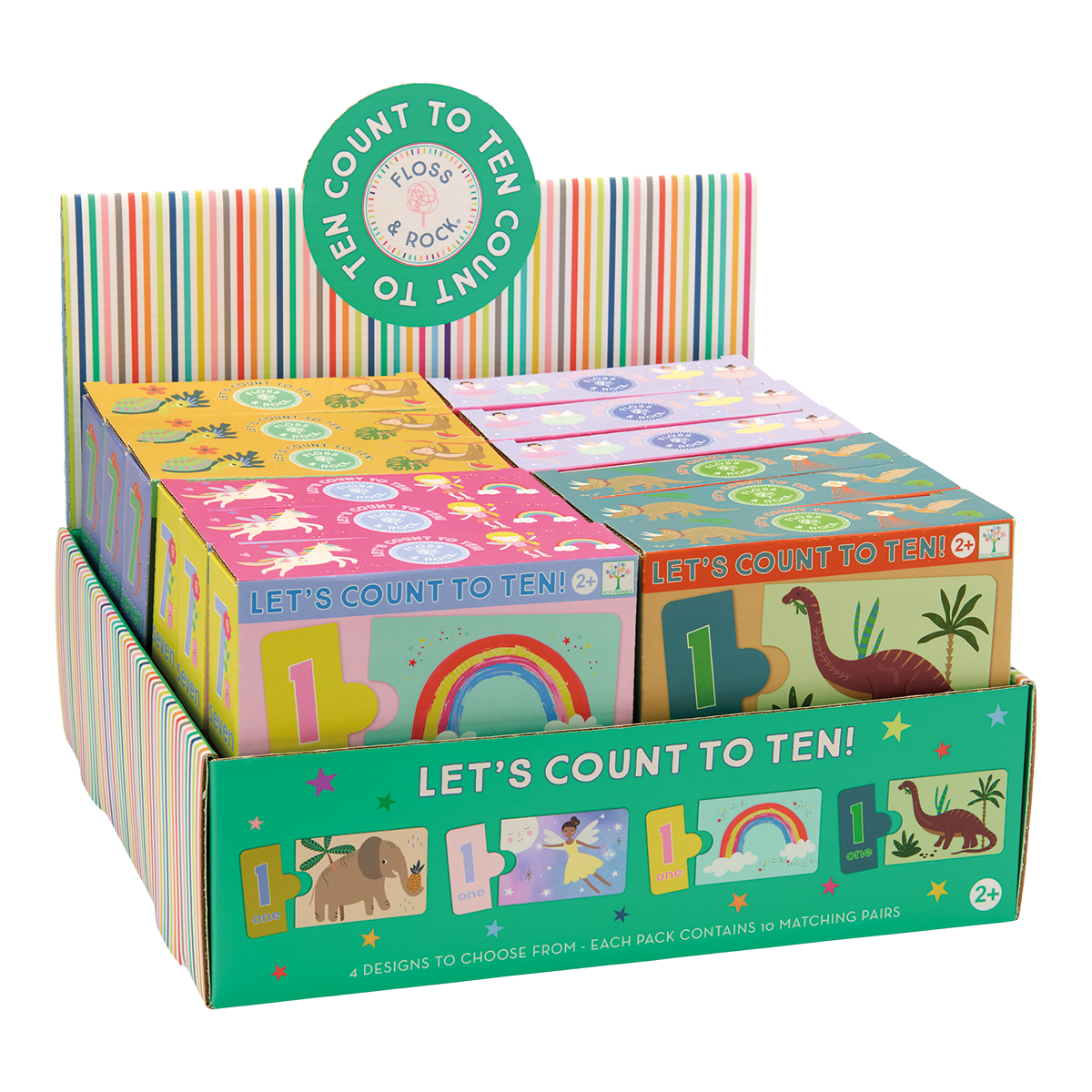 Count to Ten CDU (Rainbow Fairy/Jungle/Enchanted/Dinosaur)