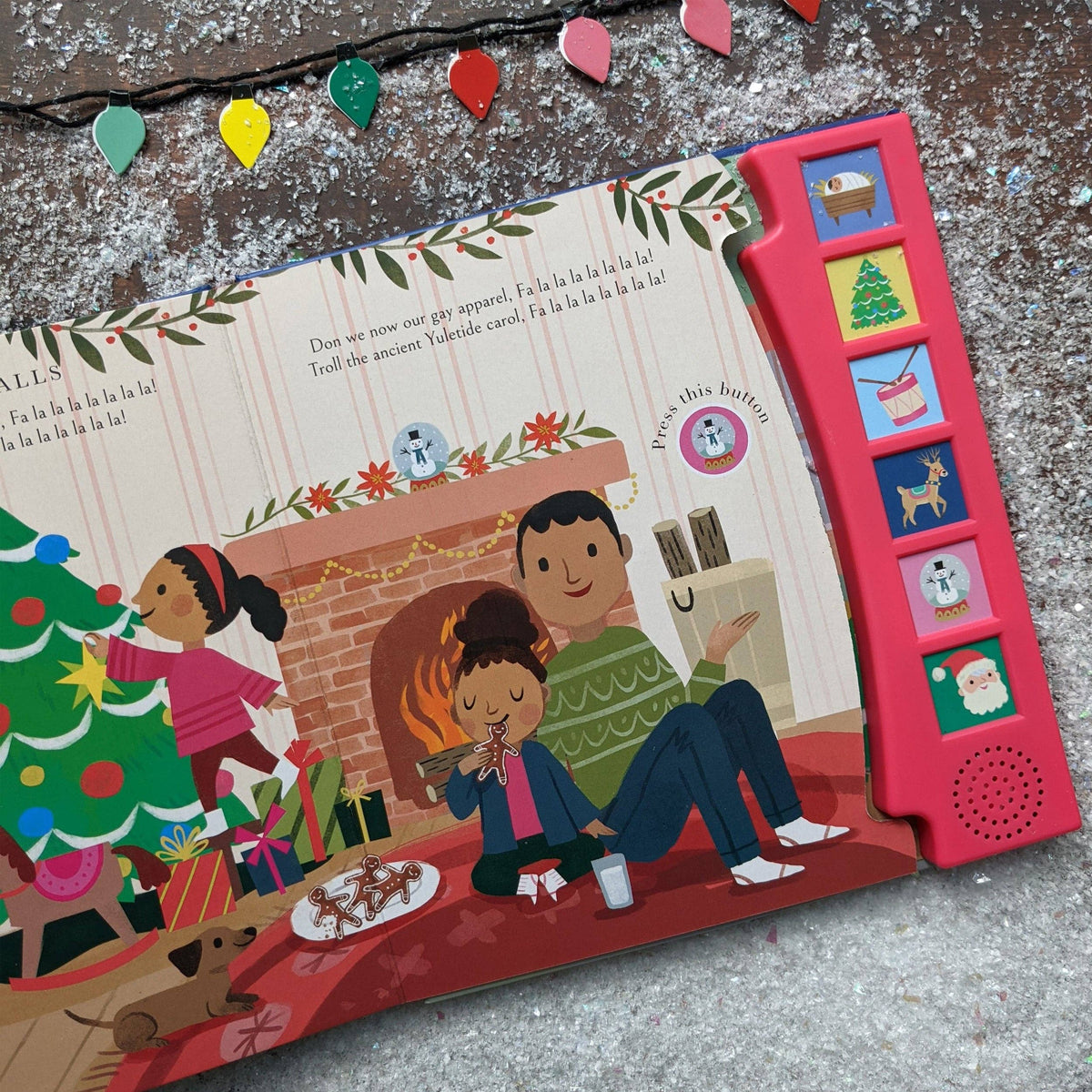 Christmas Songs - Children's 6 Button Sound Book