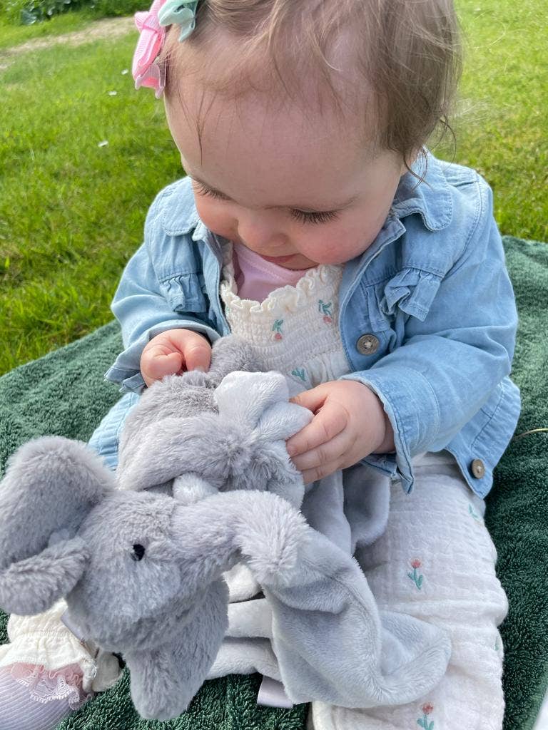 Elephant Plush comforter blanket