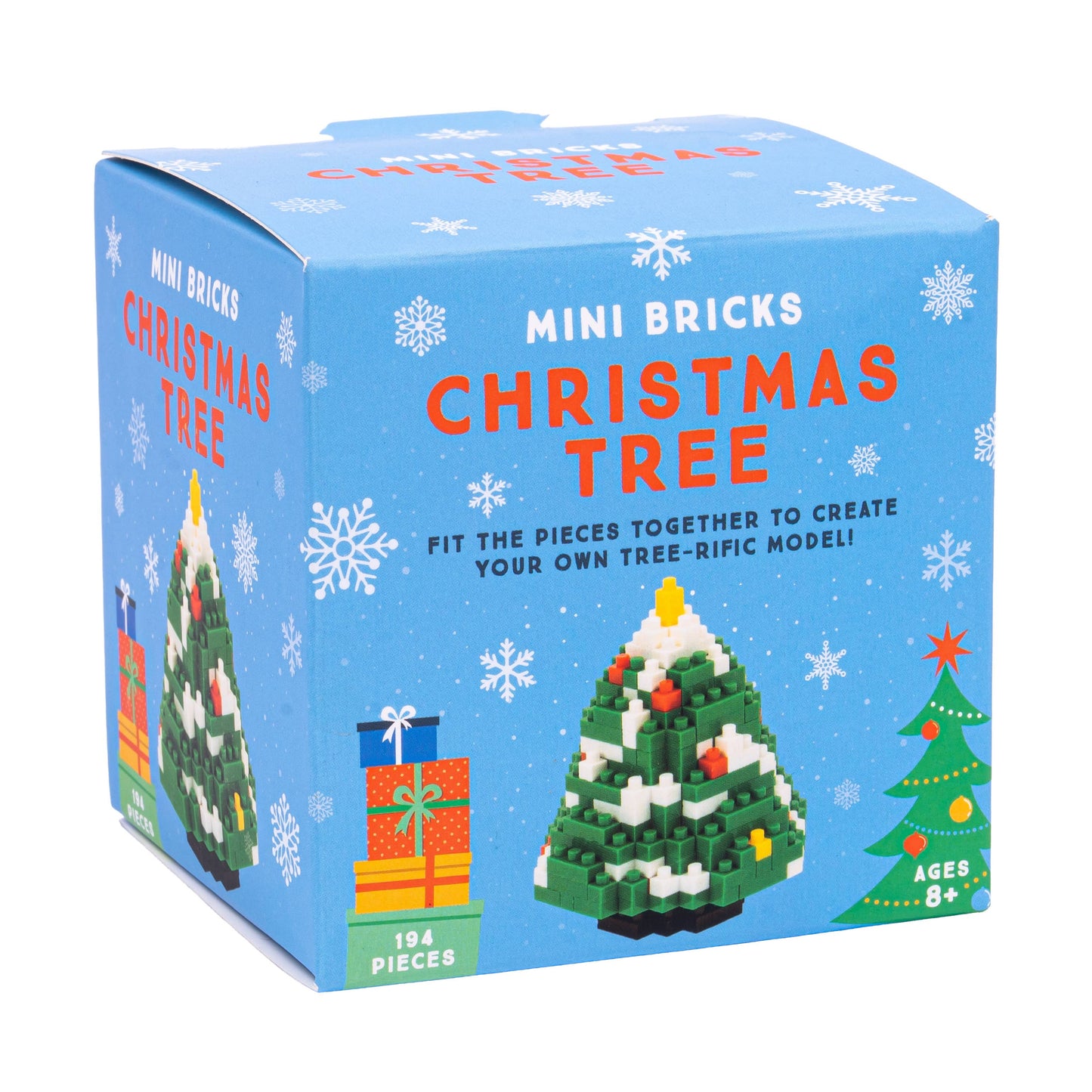 Festive Mini Bricks (Xmas Tree & Gingerbread Man)-Mixed Pack