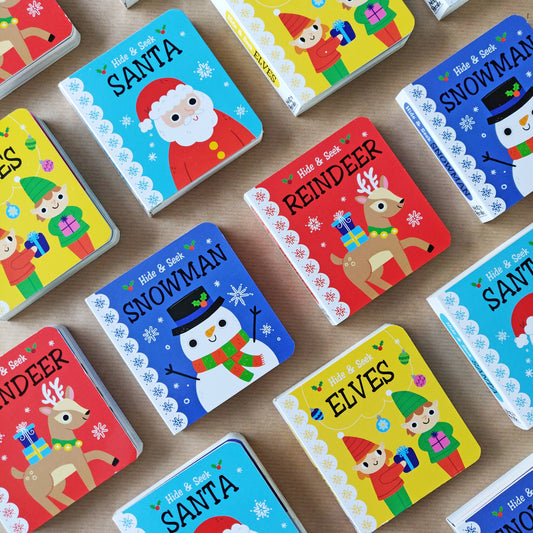 Christmas Hide & Seek Lift-the-Flap Mini Board Books