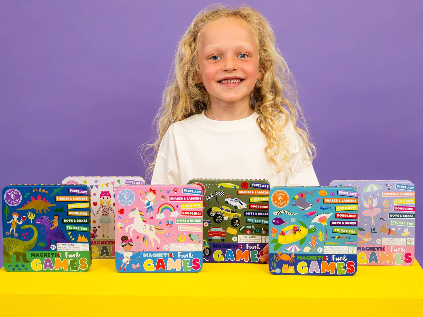 Magnetic Fun & Games Tin - Best Friends