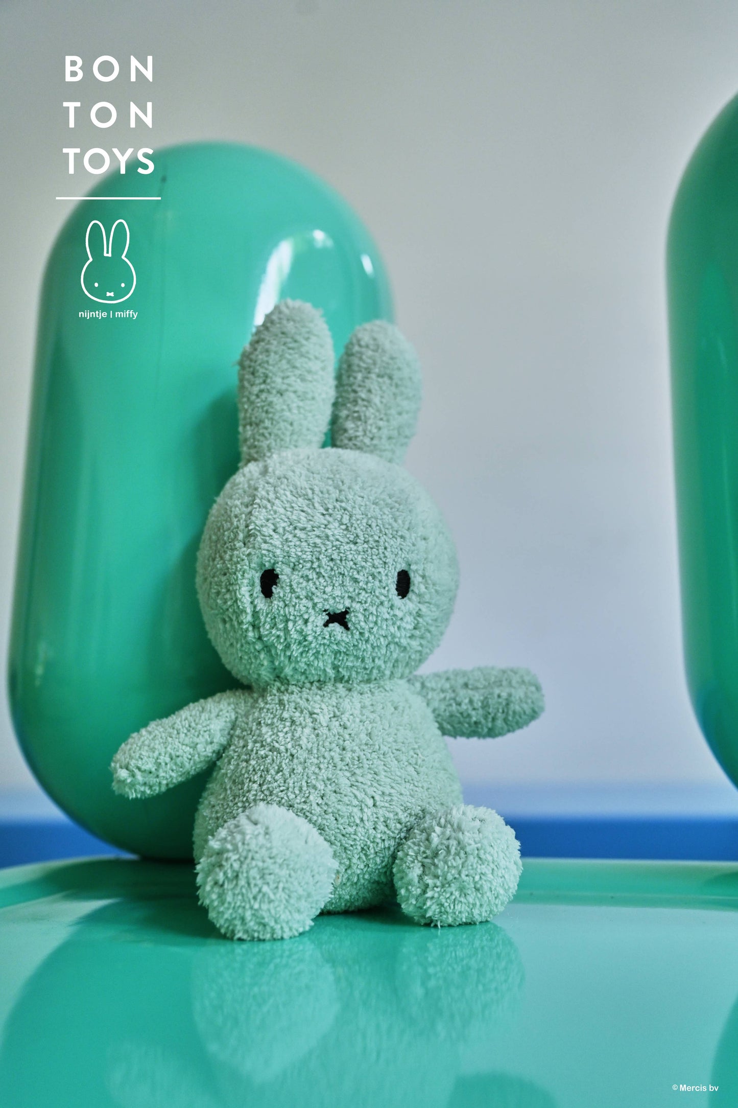 Miffy Terry Soft Green 23cm