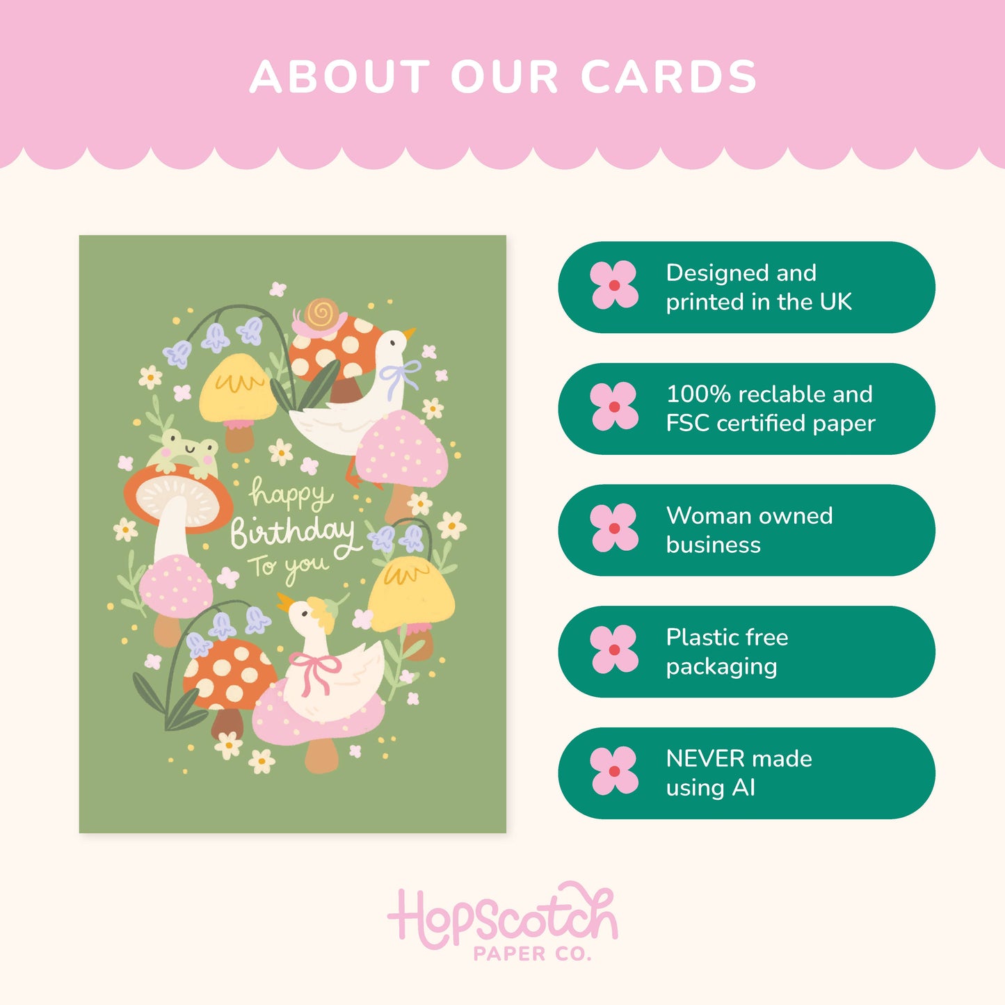 Wildlife Animals Birthday Card - Children's Birthday Card