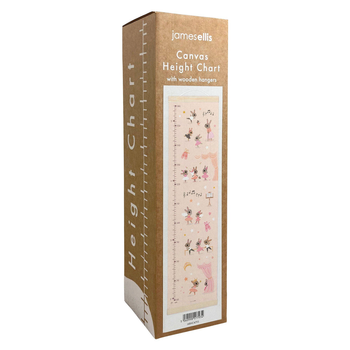 Ballet Growth Height Chart