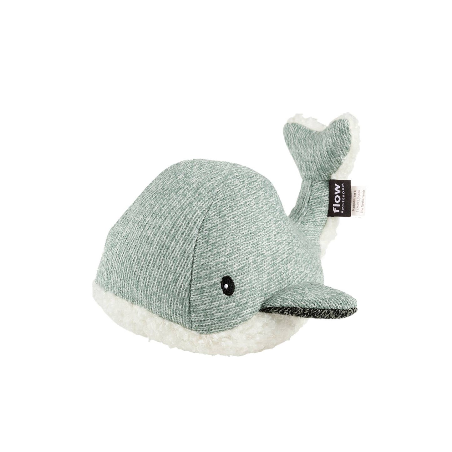 Flow Amsterdam Heartbeat Comforter - Moby Whale Green