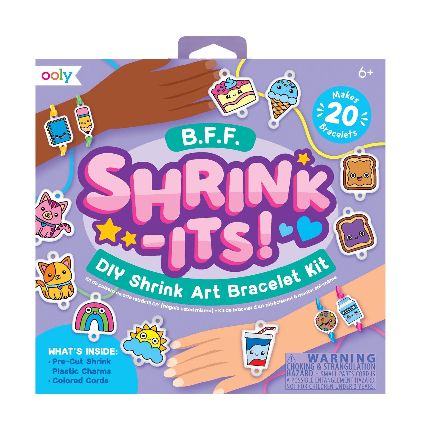 Ooly Shrink-Its!: D.I.Y. Shrink Art Bracelet Kit - B.F.F.