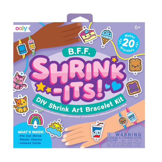 Ooly Shrink-Its!: D.I.Y. Shrink Art Bracelet Kit - B.F.F.