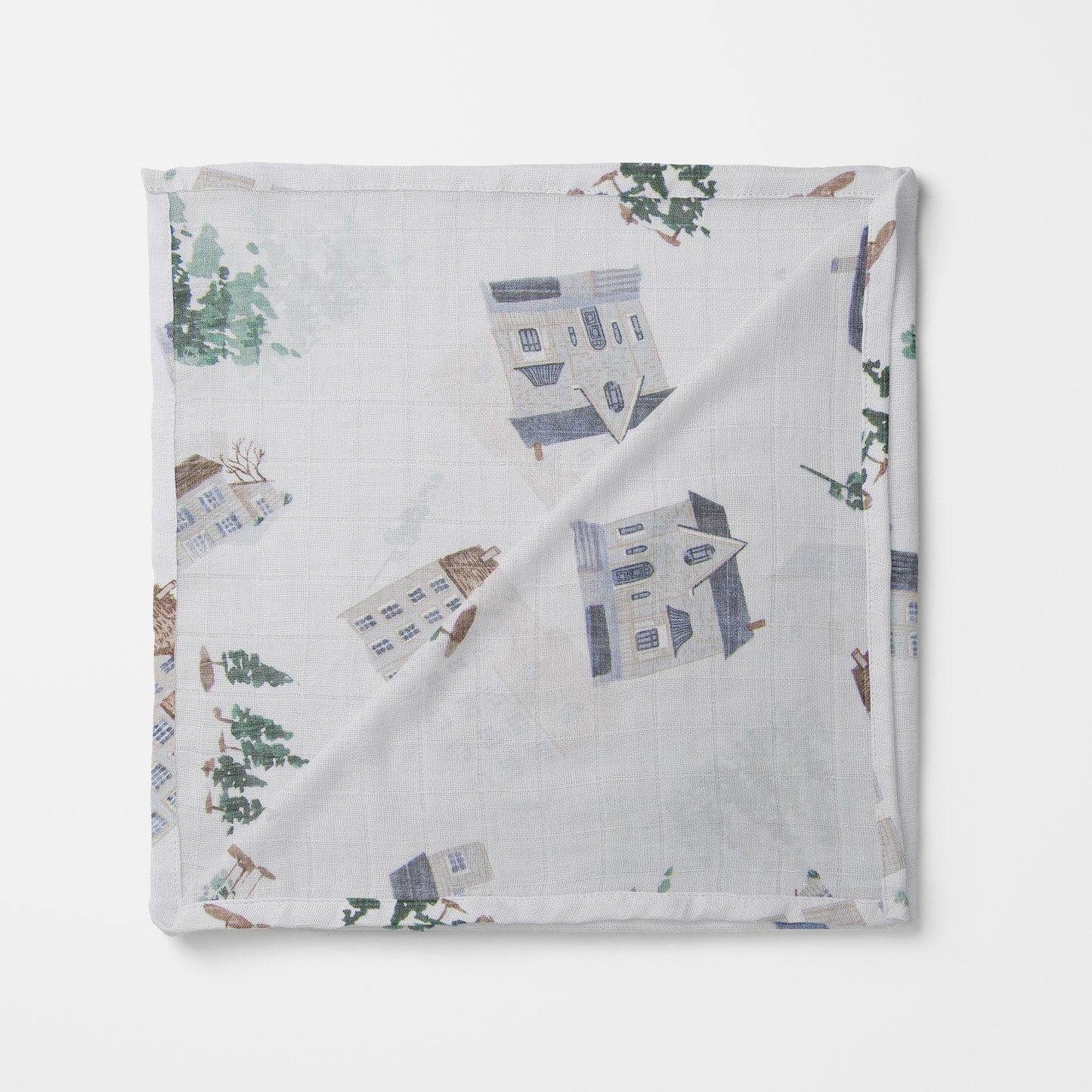 Bamboo Baby Swaddle Blanket, Home Print