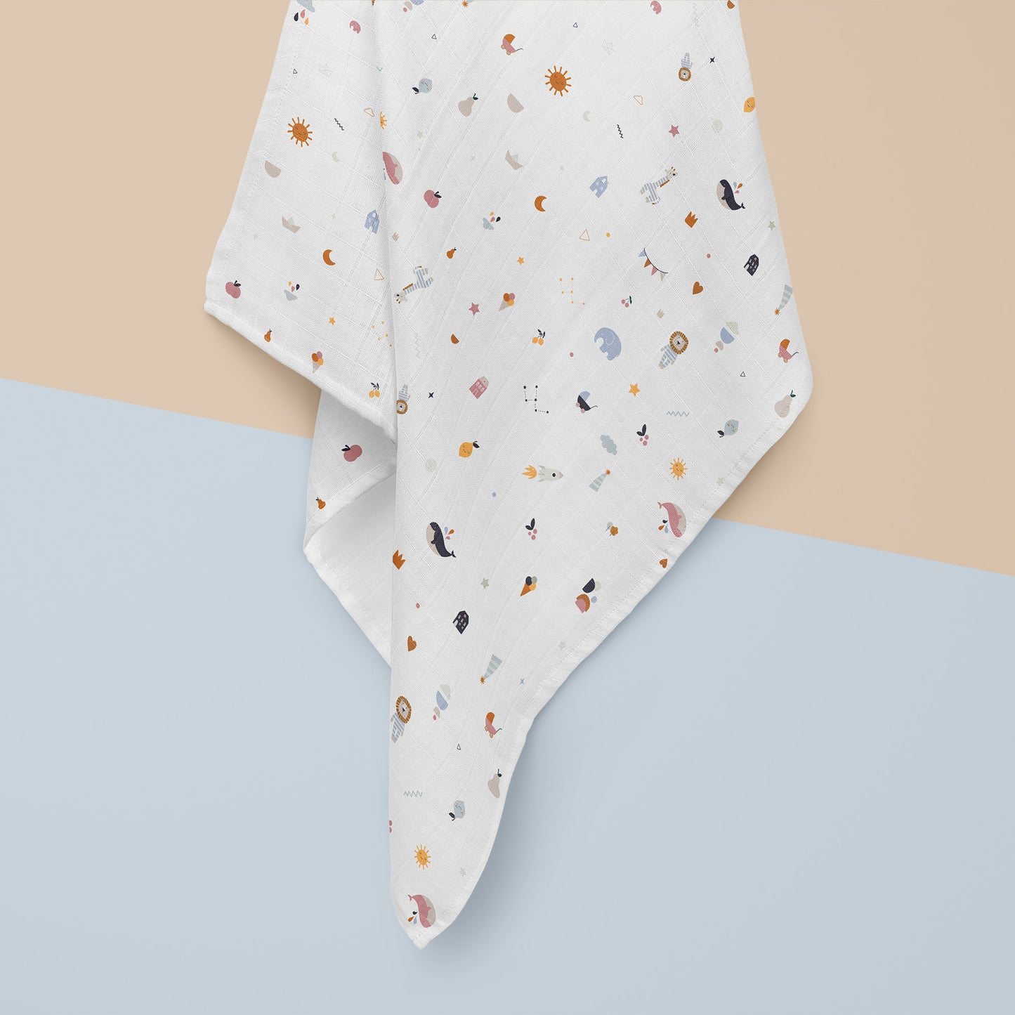 Bamboo Baby Swaddle Blanket, Signature Print