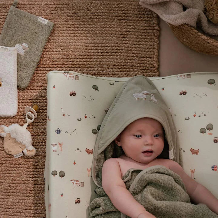 Little Dutch Embroidered Washcloths Set - Little Farm