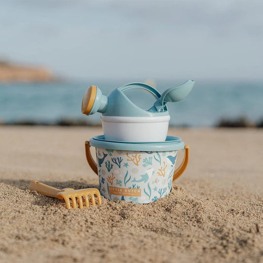 Little Dutch Bucket & Spade Beach Set (Ocean Dream Blue)