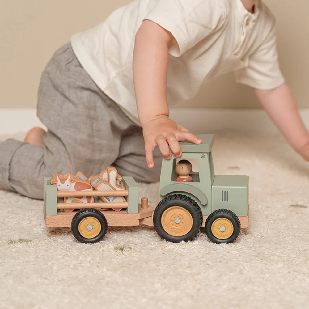 Tractor With Trailer Little Farm FSC