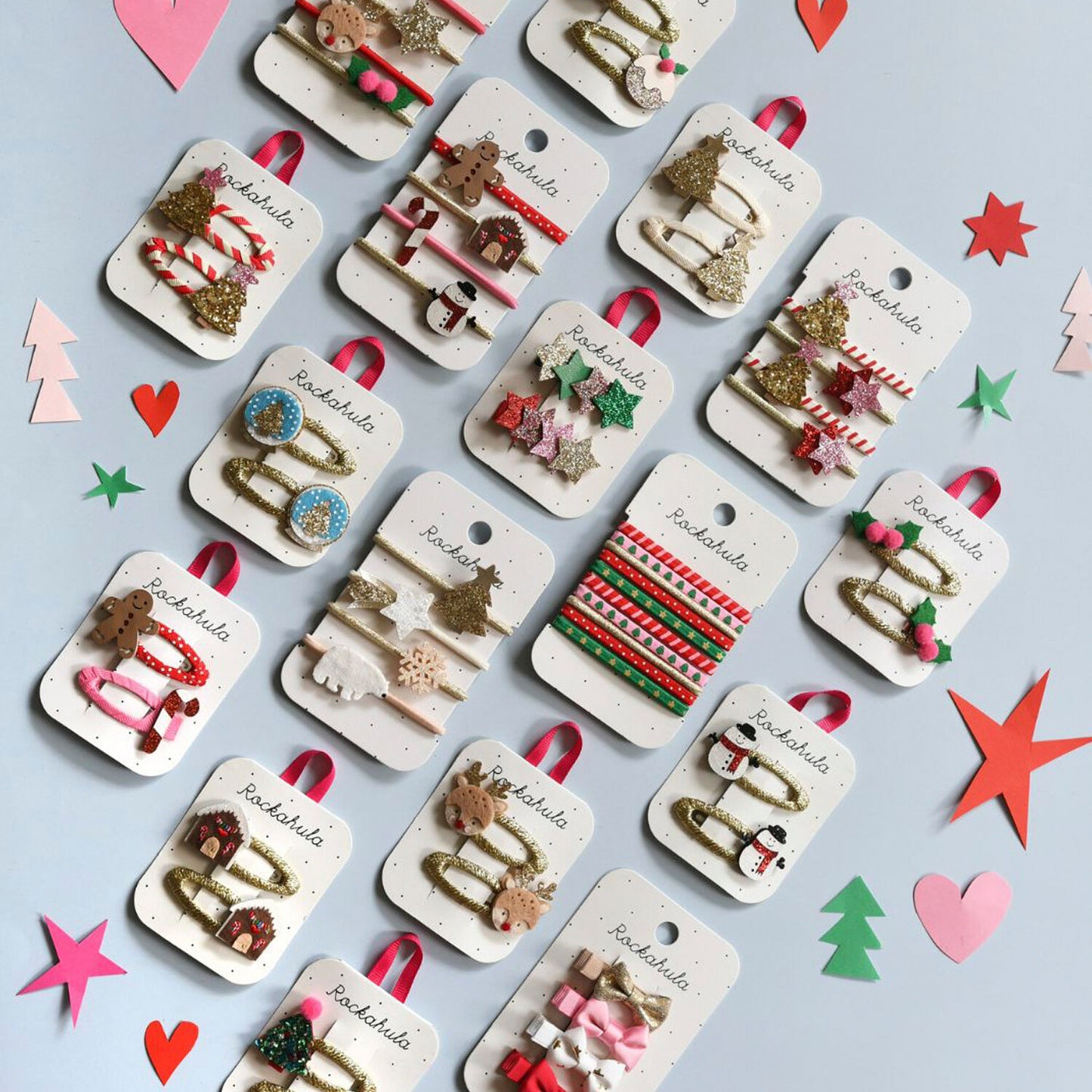 Shimmer Snow Globe Clips