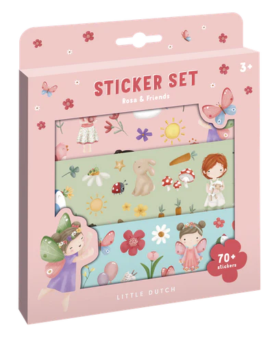 Stickerset - Rosa & Friends