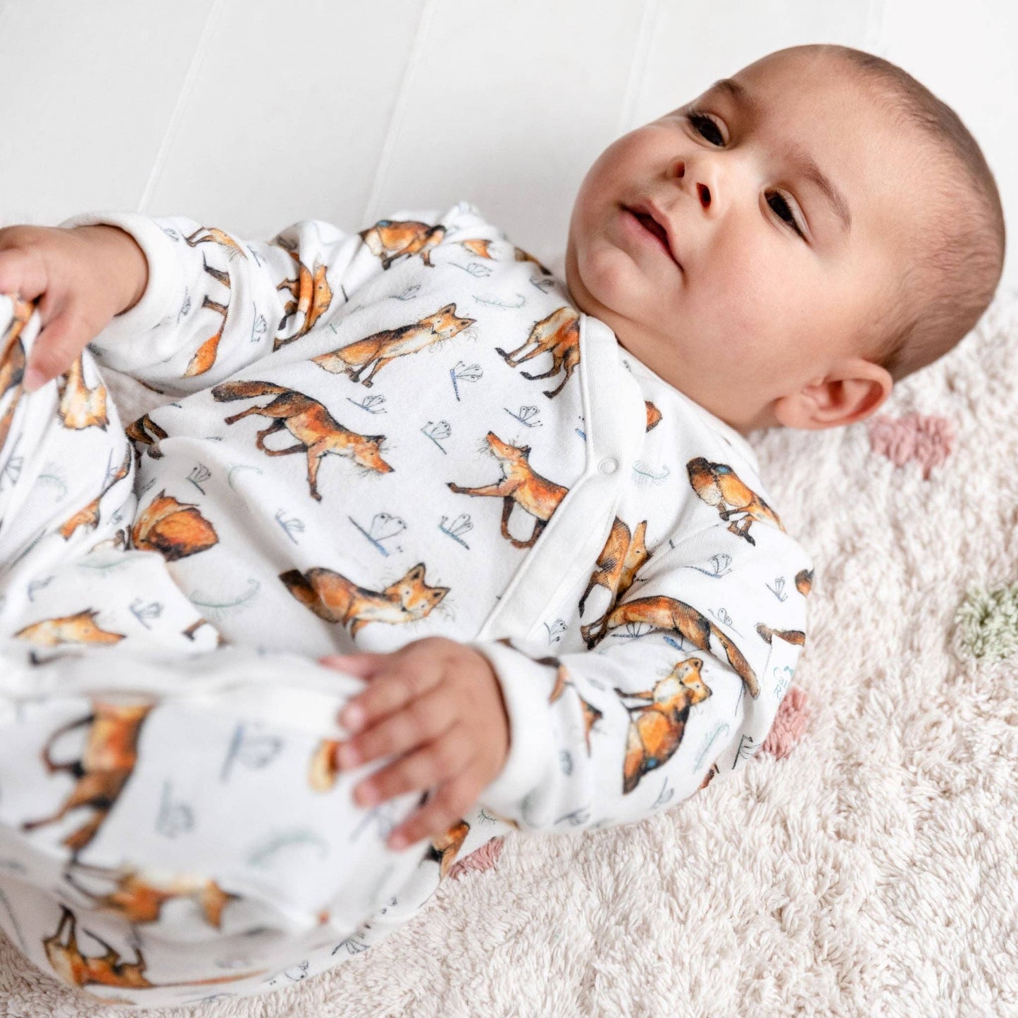 *SALE*Dexter Fox Print Babygrow